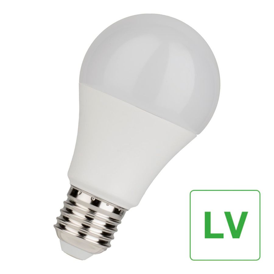 LED-lamp A60 E27 30V-60V AC/DC 5W 40W 470lm 827