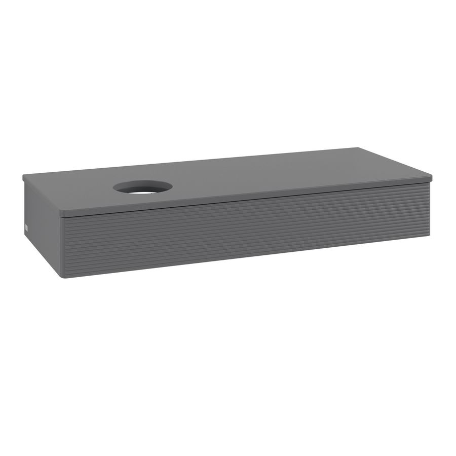 Wastafelonderkast Antao 1200x190x500mm Antr. Matt Lacquer L11110GK