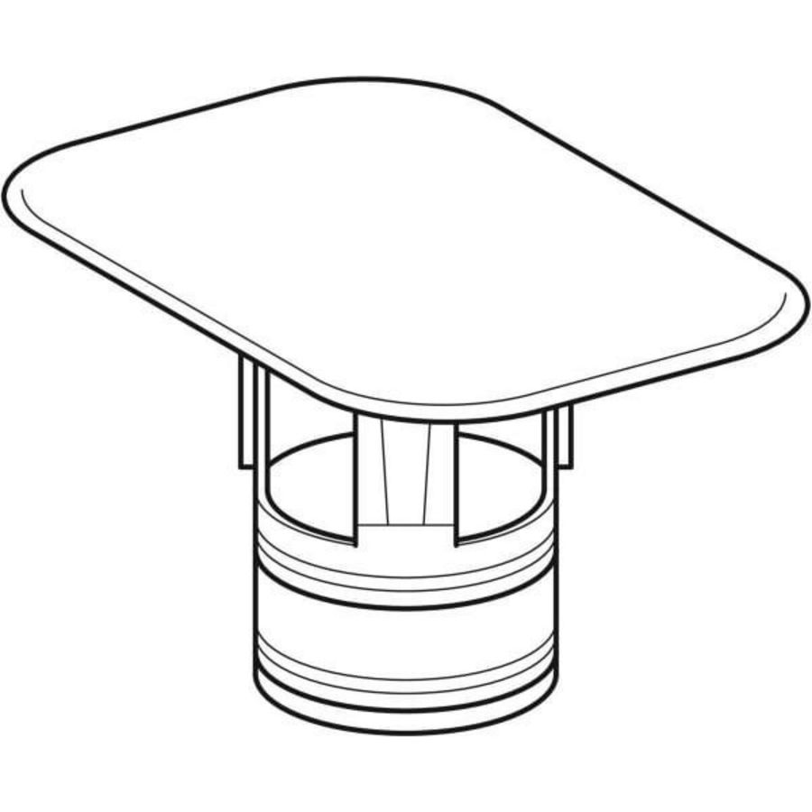 Afvoerdeksel voor wastafel 595755000