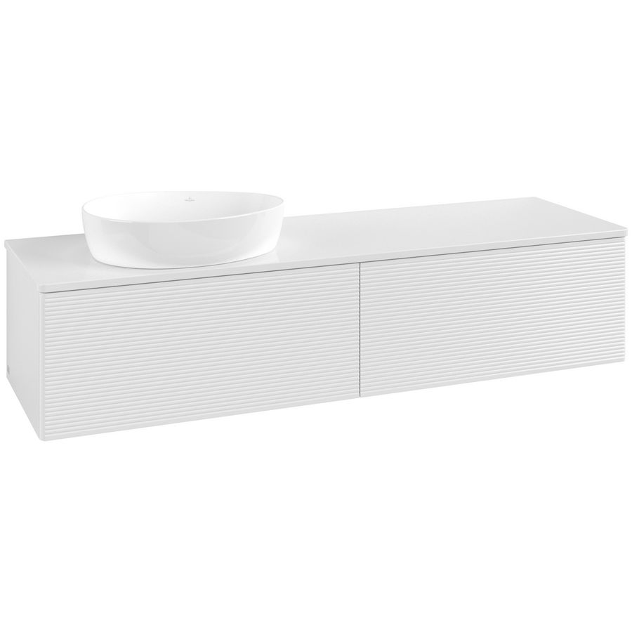 Wastafelonderkast Antao 1600x360x500mm G.White.L L37150GF