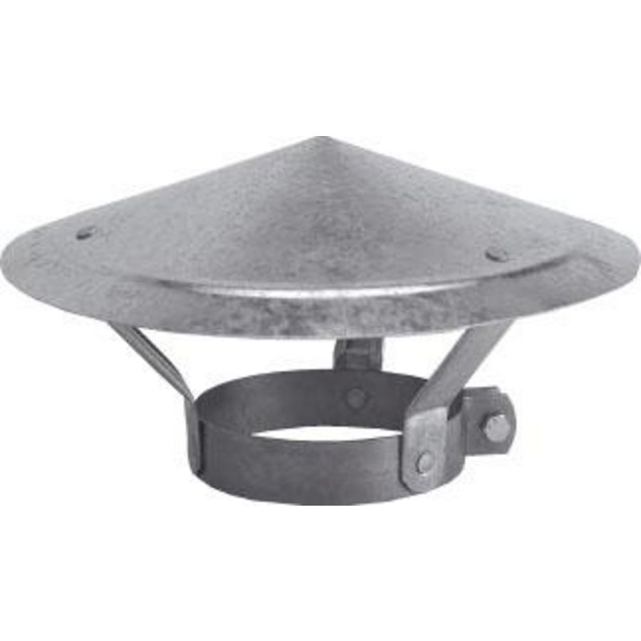 Regenkap gegalvaniseerd 148/154mm