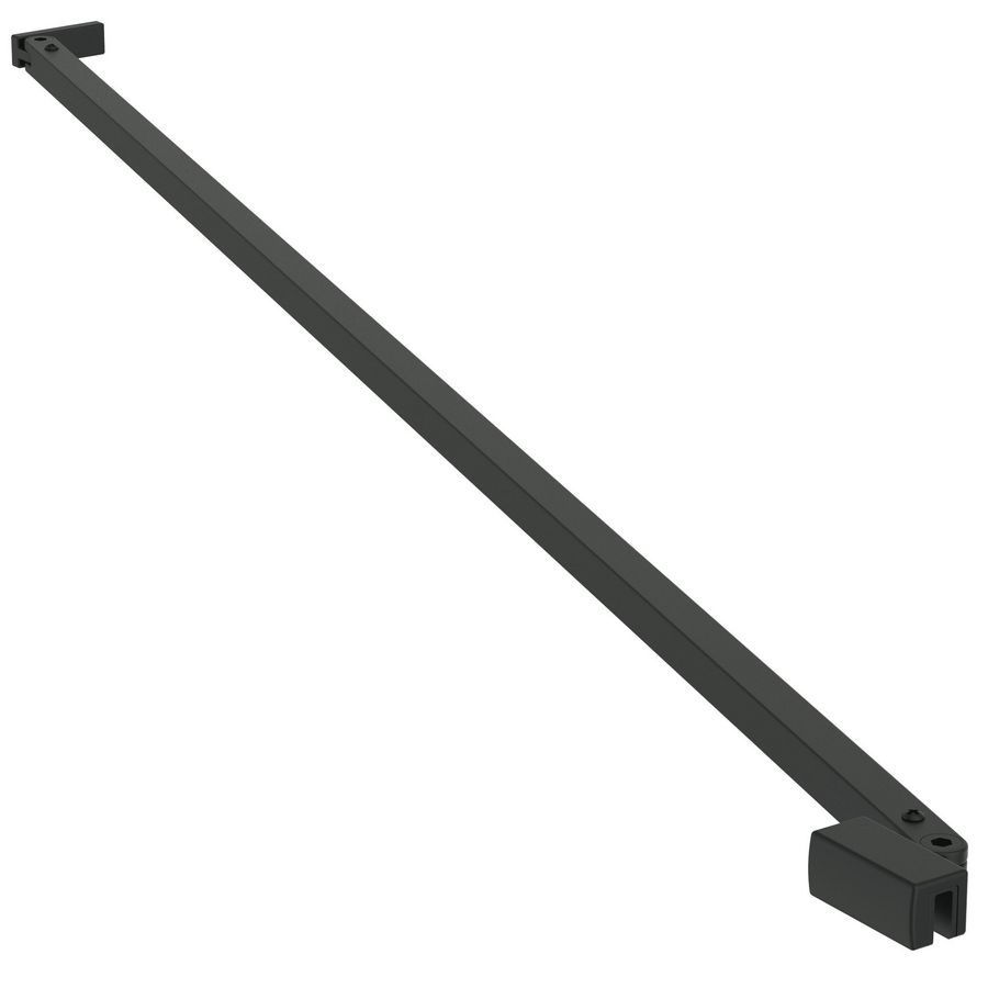 Steun inloop douchewand hoek 100cm silk black Connect 2