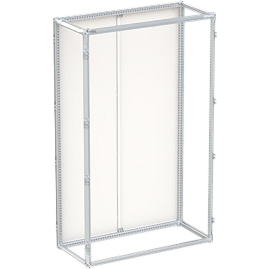 Kast alleen met achterwand 5PW/14GU/D6 RAL7035