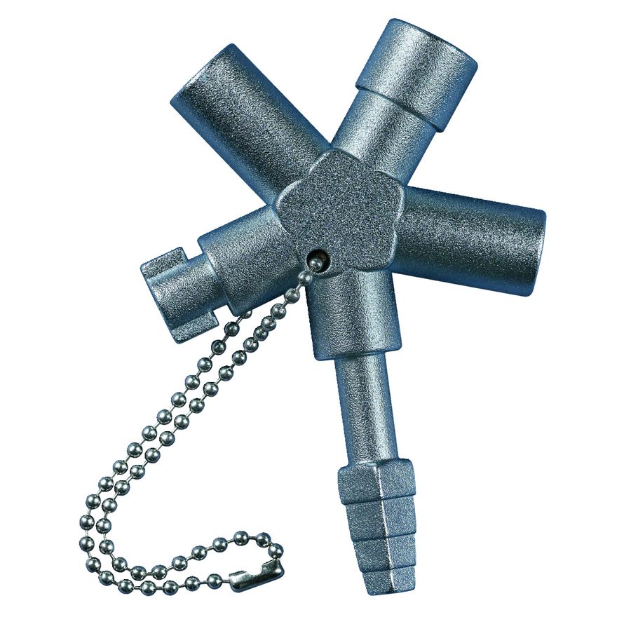 Schakelkastsleutel met bit sleuf/kruis HUPkey