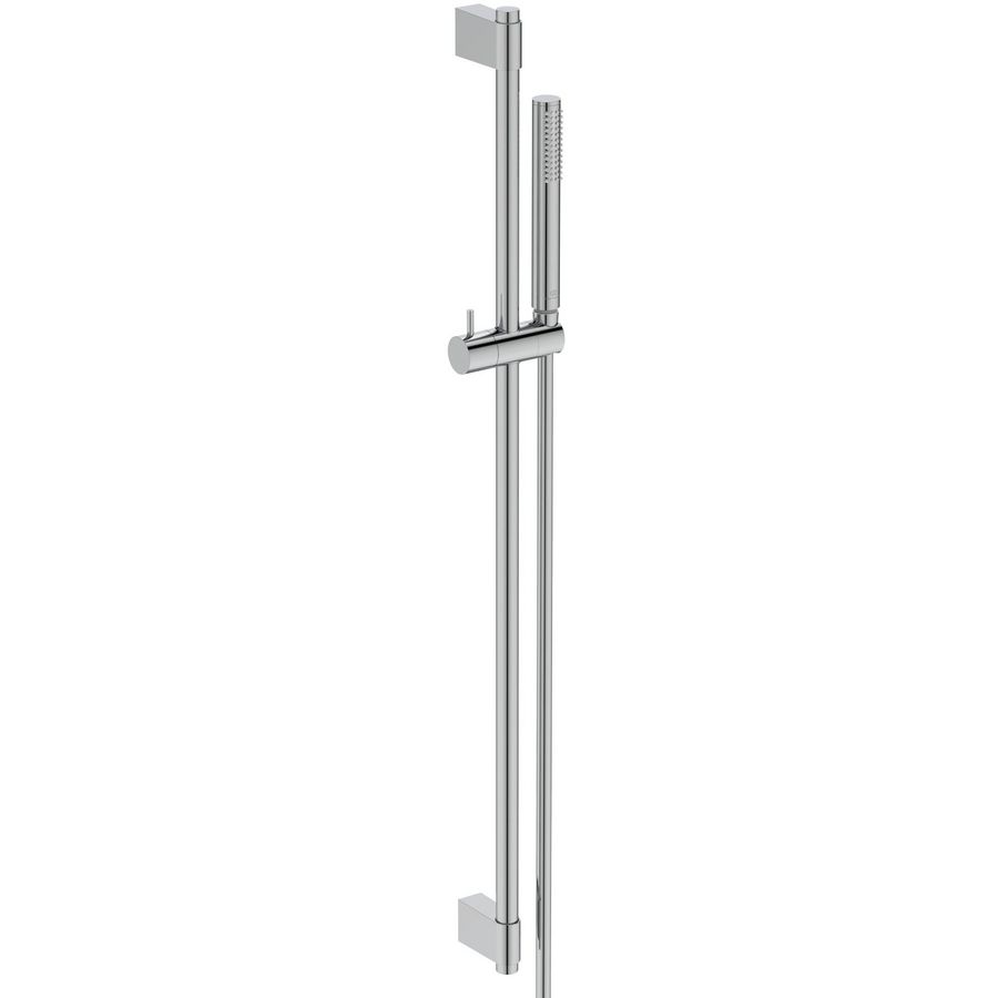 glijstangcombinatie 90cm 1 straalsoort staafhanddouche chroom A761