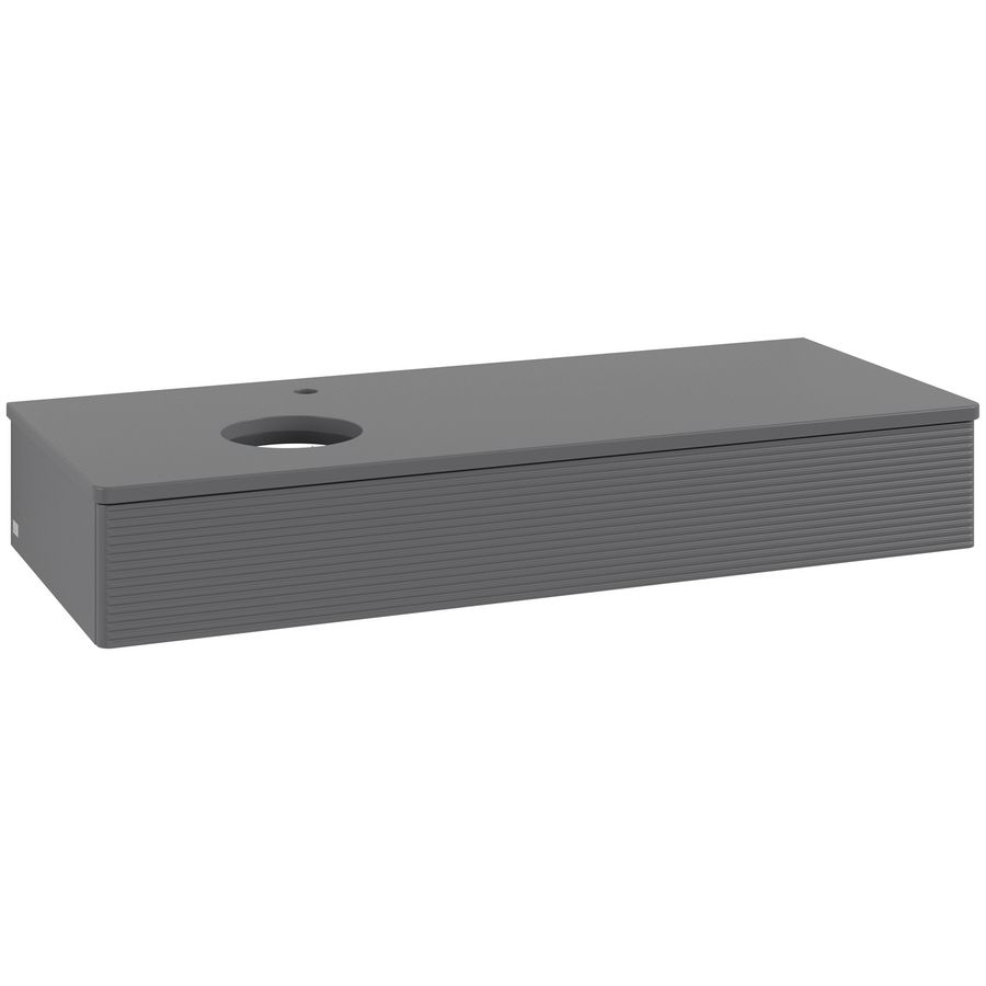 Wastafelonderkast Antao 1200x190x500mm Antr. Matt Lacquer L11150GK
