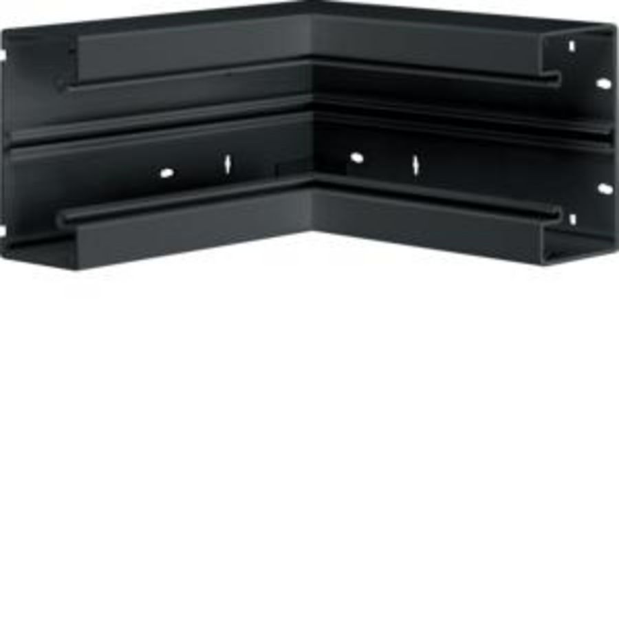 Bodemprofiel binnehoek BR65 65x130mm zwart