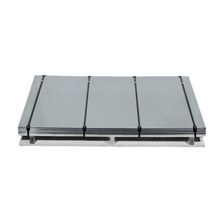 Plaat bladzink blue-grey 3000x1000x0.8mm ca. 17.3kg