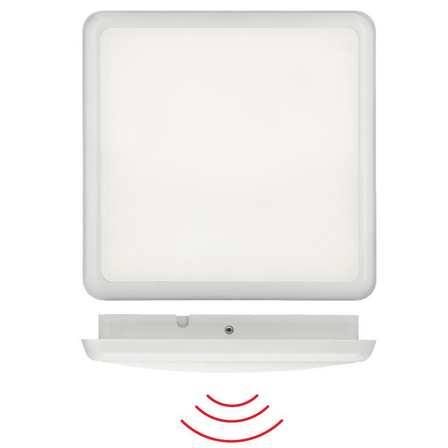 LED paneelarmatuur 360gr. Plafond- of muurmo. wit IP20 12m