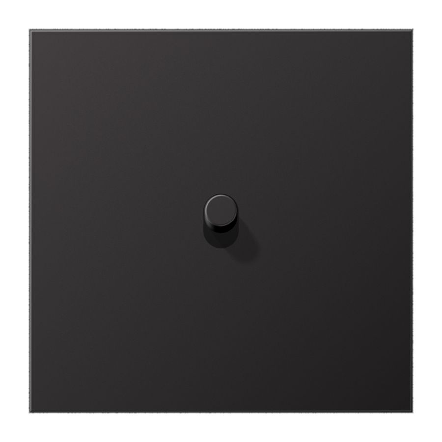 Afdekking dark 1x hevel cylinder LS1912