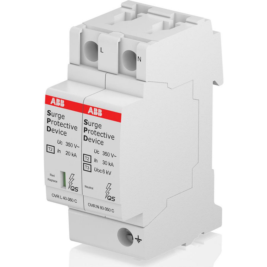 Overspanningsbeveiliging type2 1PN cardridge 2CTB803982R1100