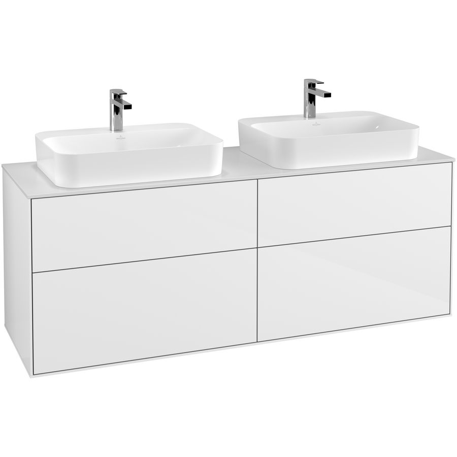 Wastafelonderkast Finion 1600x603x501mm G.White.L G43100GF
