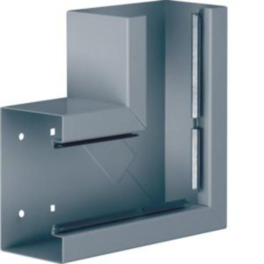 Vlakke hoek staal voor goot BRS 85x130mm verzinkt