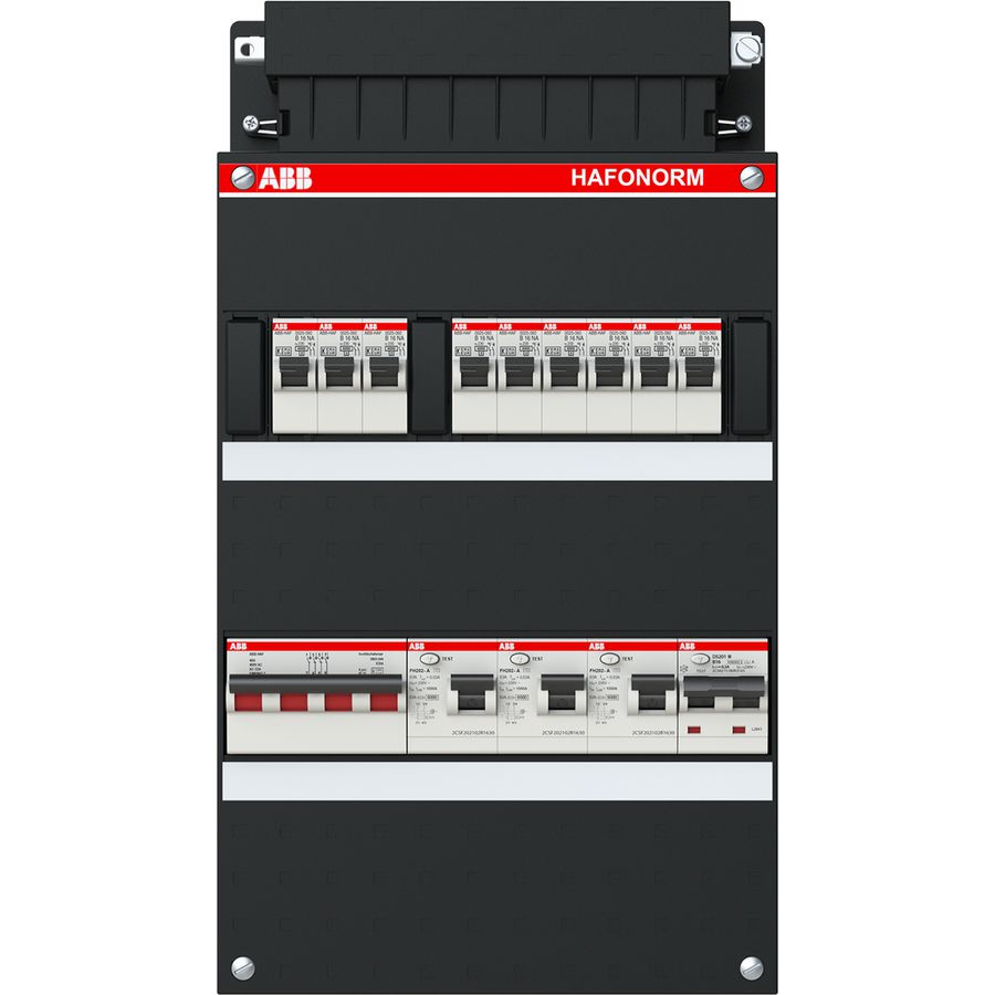 Groepenkast 3-fase 1 40A 4P ALS 63A 2P 30mA 1SPF006972F0032