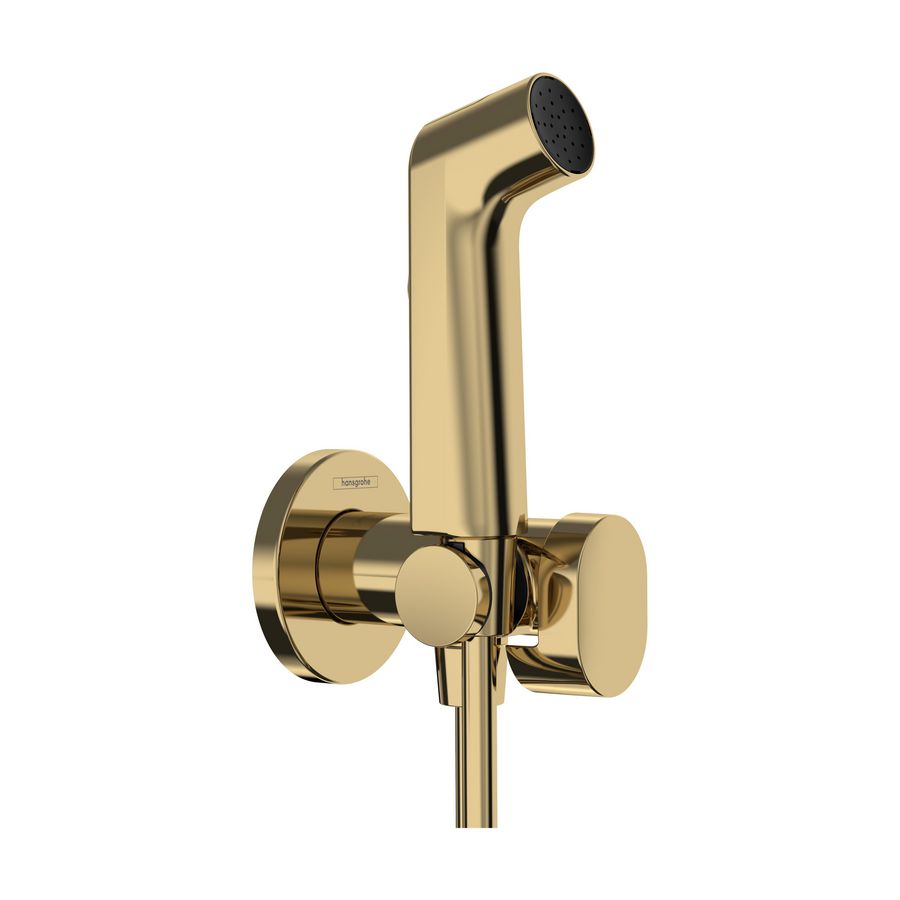 Koud water slang 1250mm/Port polished gold optic Bidette 29230990