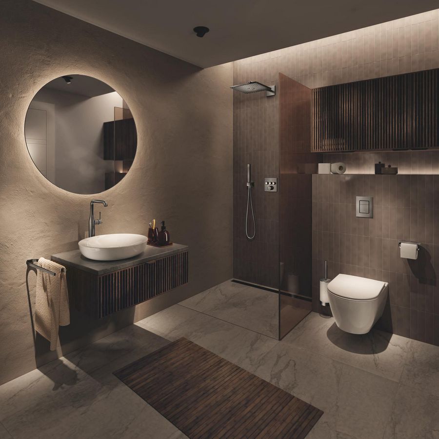 Doucheslang silverflex kunst. 1750mm 1/2" hard graphite (donker grijs) (prof)