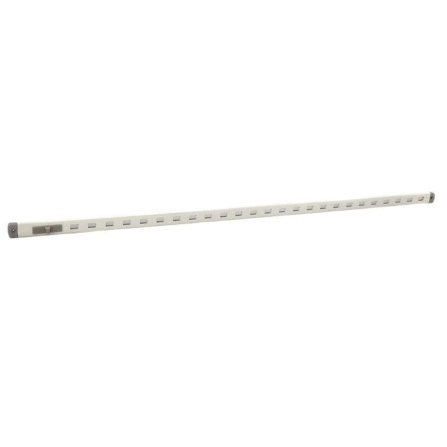 ALU schuifrooster Bold Line 750x20mm wit