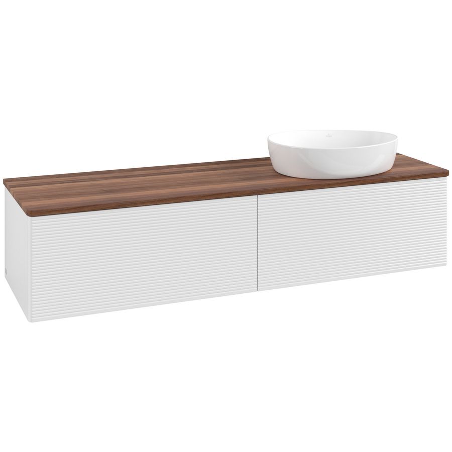 Wastafelonderkast Antao 1600x360x500mm G.White.L L38112GF