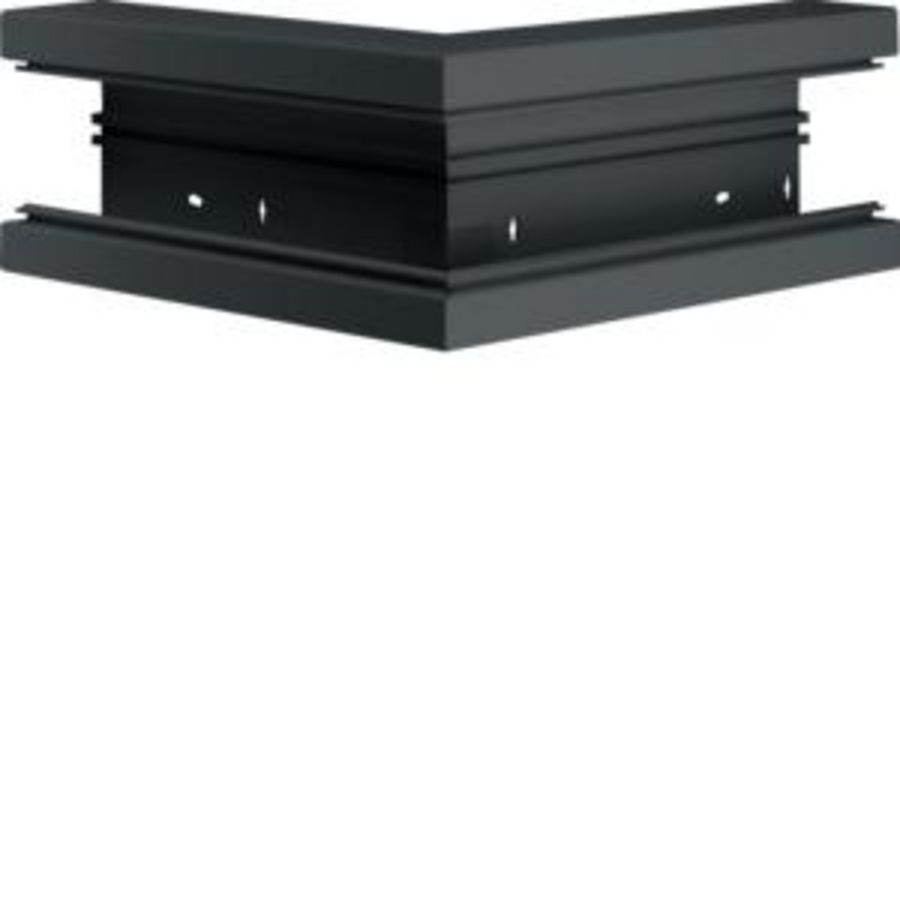 Bodemprofiel buitenhoek BR65 65x130mm zwart