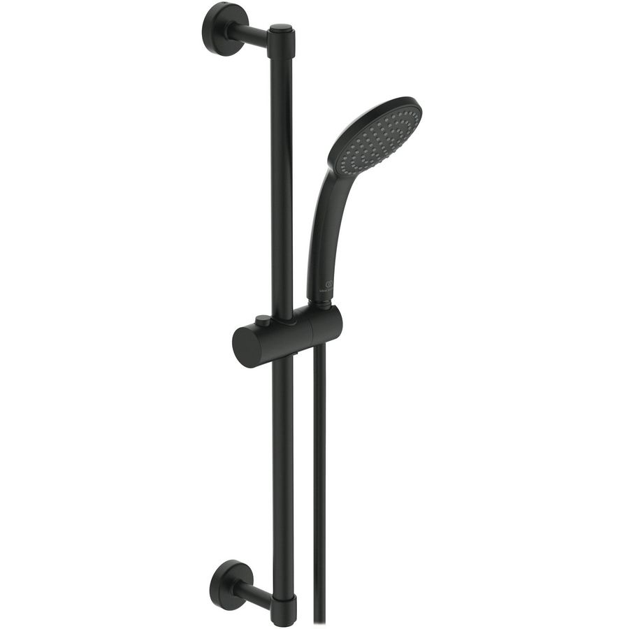 Glijstangcombinatie 90cm M3 3-functies silk black Idealrain