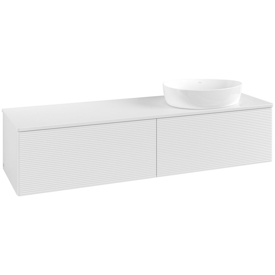 Wastafelonderkast Antao 1600x360x500mm G.White.L L38150GF
