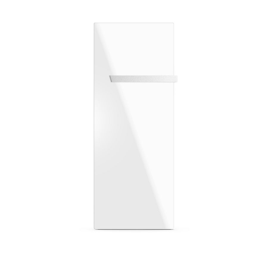 Infraroodpaneel badkamer zuiver wit gesatineerd glas 160x63c