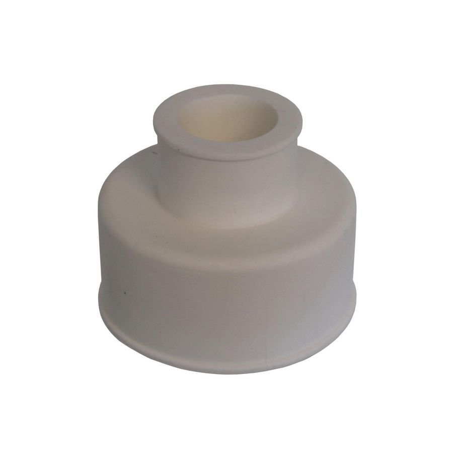 Manchet 28mm recht Wit TPE 48mm pijp VVE=5