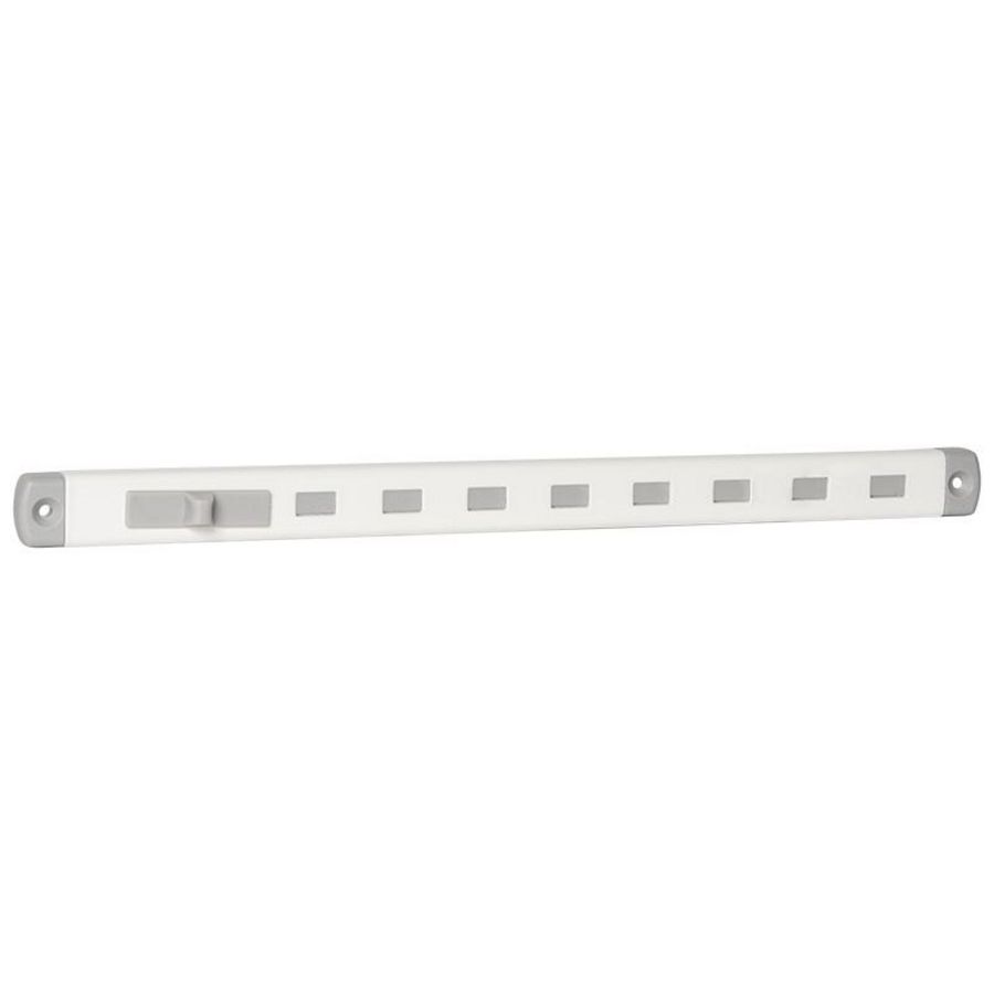 ALU schuifrooster Bold Line 300x20mm wit