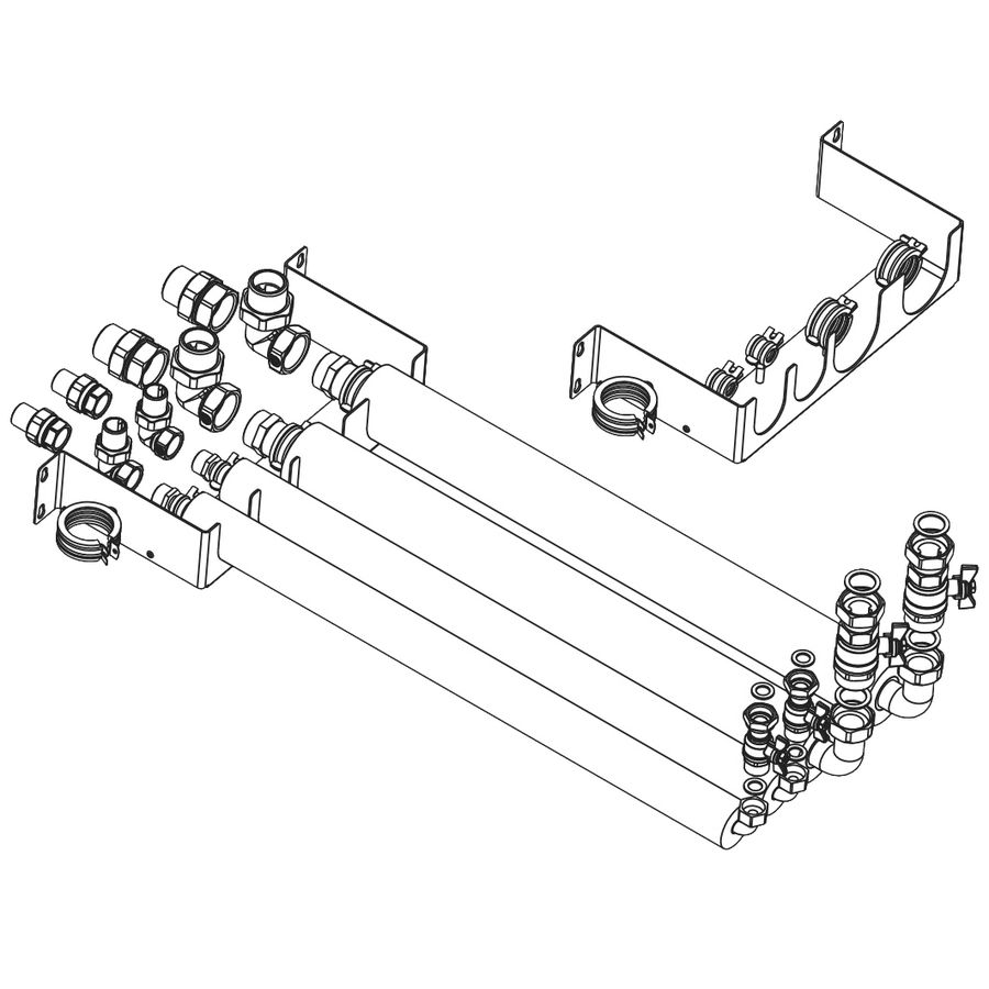 Aansluitset tbv All-In-One PAW-ADC-PREKIT-1