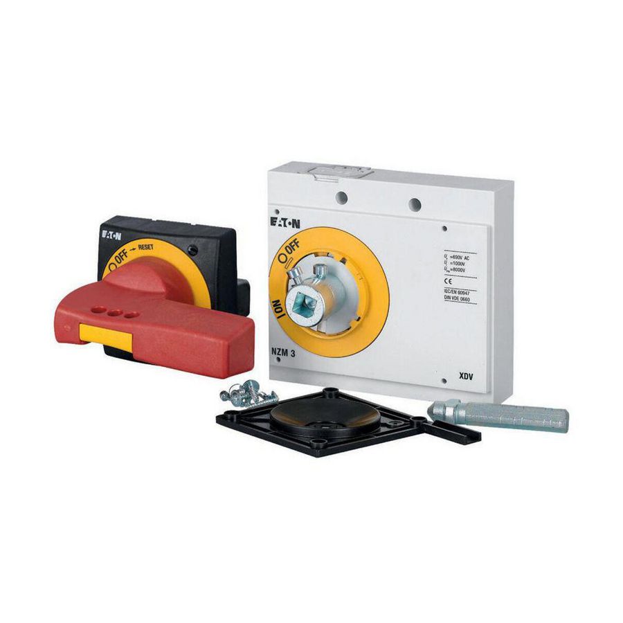 Deurkoppelingshandgreep NZM3-XTVDVR-0 compacte uitv.