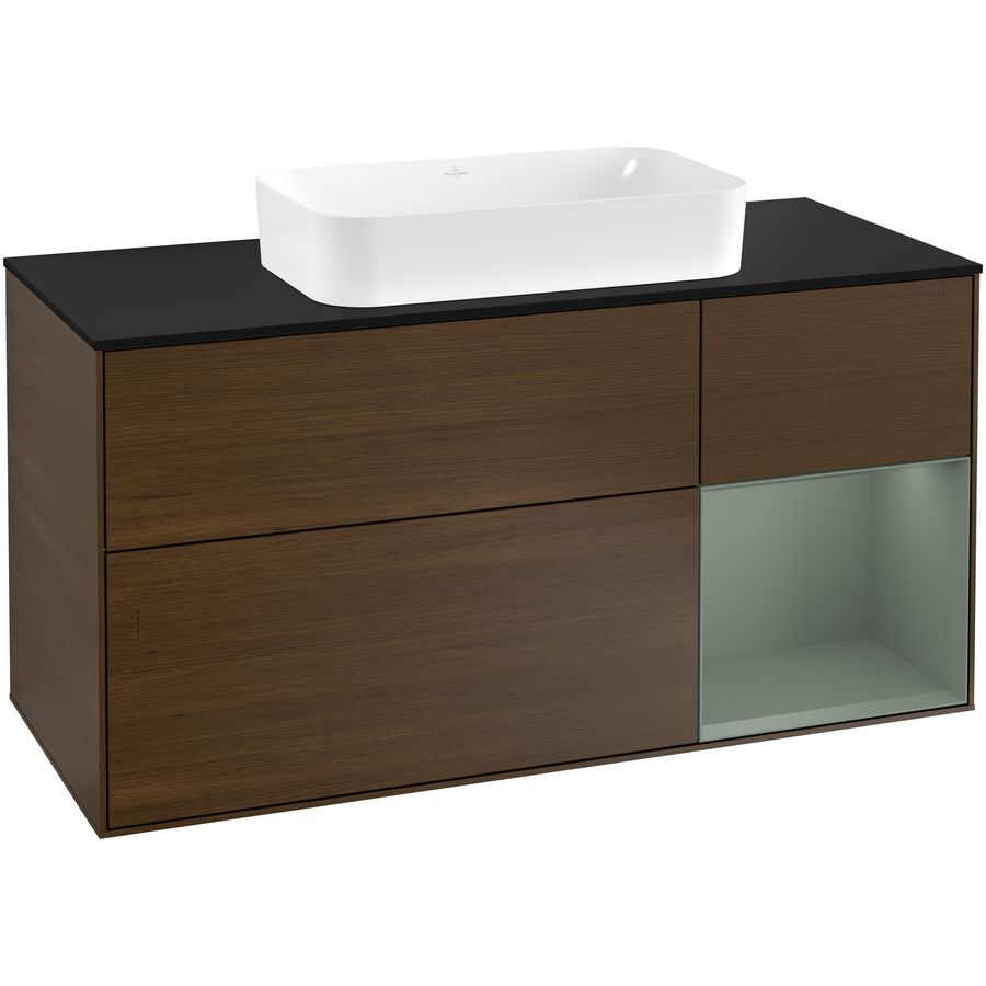Wastafelonderkast Finion 1200x603x501mm W.Veneer G302GMGN