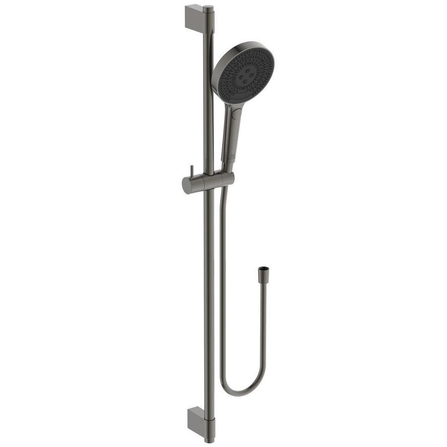 Glijstangcombinatie 900mm 1750mm magnetic grey Idealrain