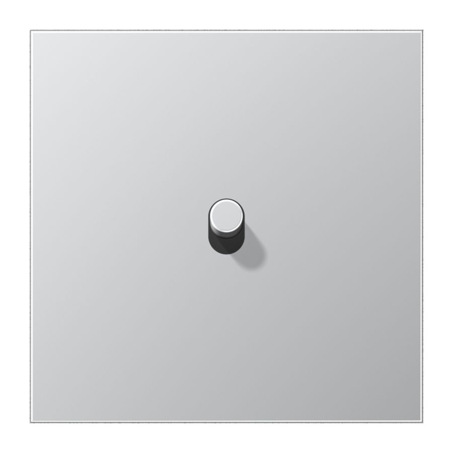 Afdekking alu.1x hevel cylinder