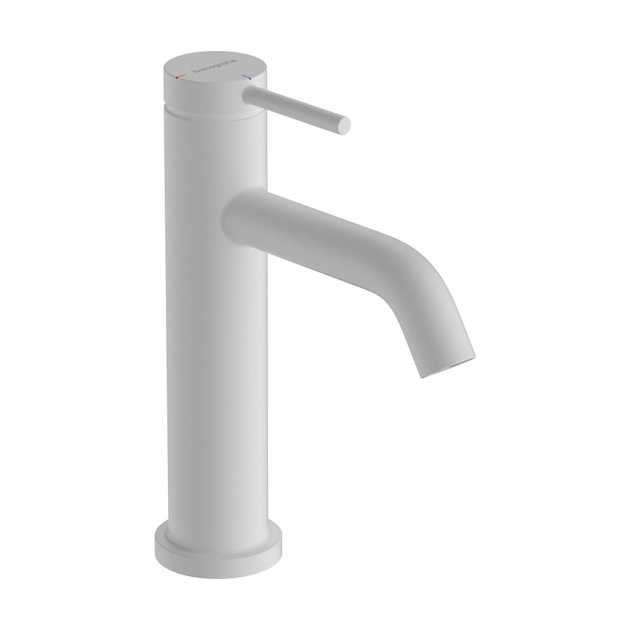 Tecturis S 1-hendel wastafelkraan 110 CoolStart mat wit