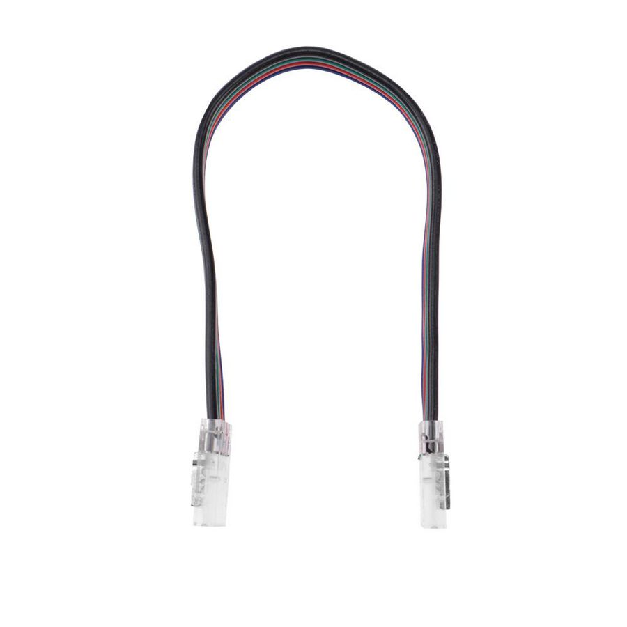 Hoekconnector tbv LED strip COB RGB 12mm PCB IP20 150mm cl