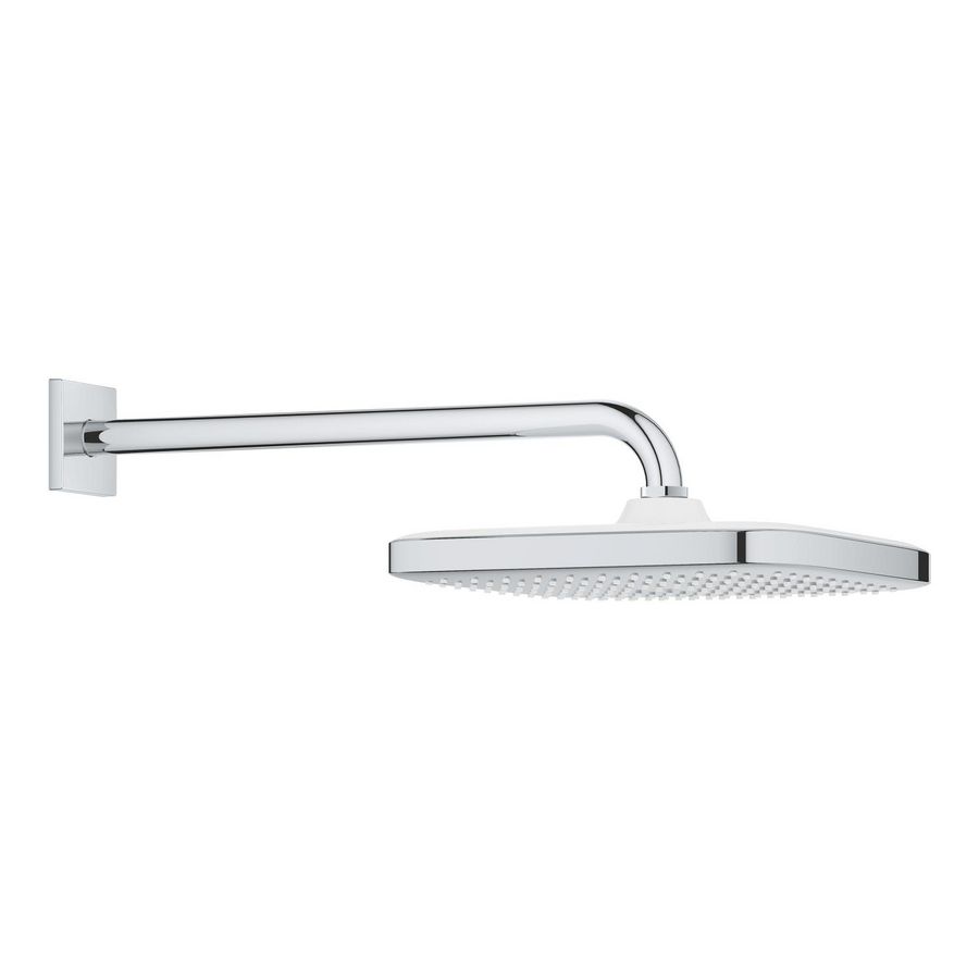Tempesta 250 hoofddoucheset 4k 380mm 1 straalsoort 9,5l/min. (wit/chroom) (prof)