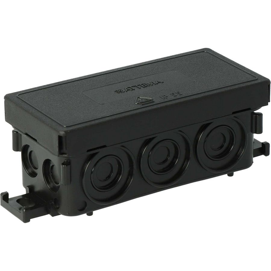 Kabeldoos AX2 zwart IP55