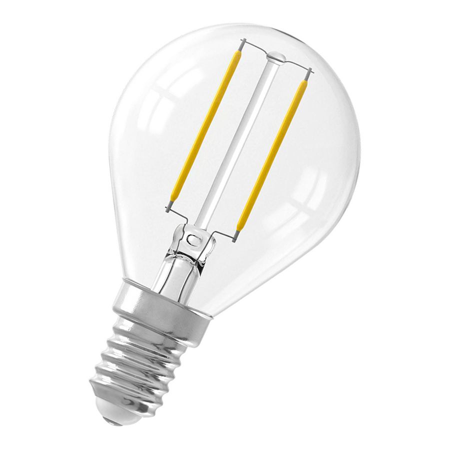 LED-lamp Bulb Fil G45 E14 2W 25W 250lm 2700K CL