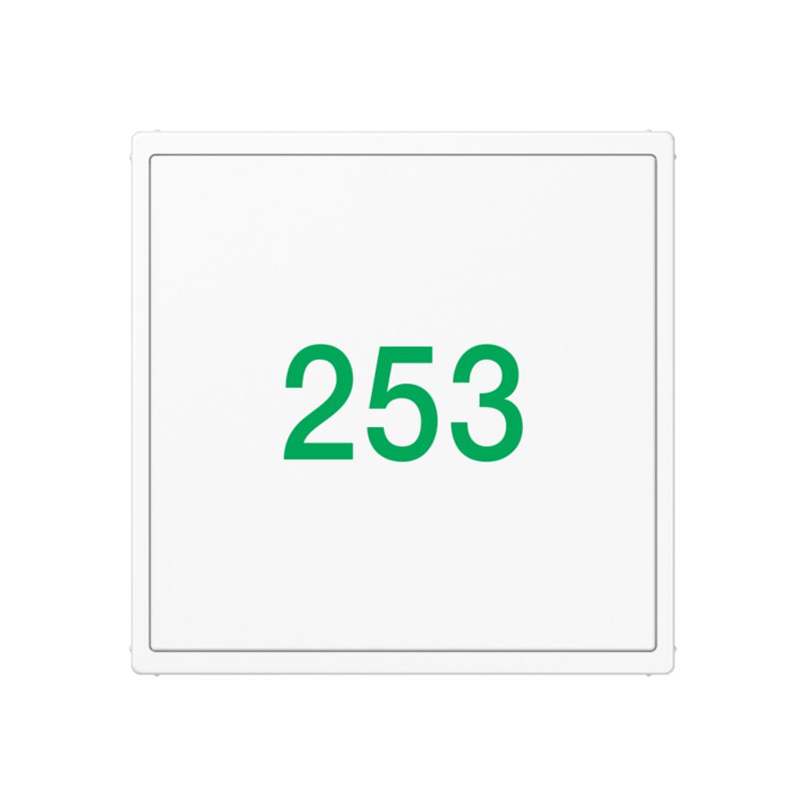 Hotelafdekking A500 alp.wit glas LEDKO6TX