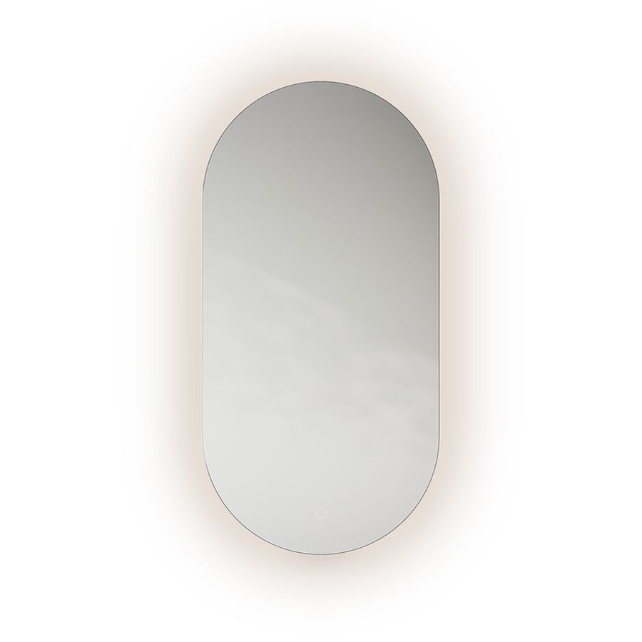 Spiegel A-Line Oval indirecte led-verlichting dimbaar 3000K 500x1000mm