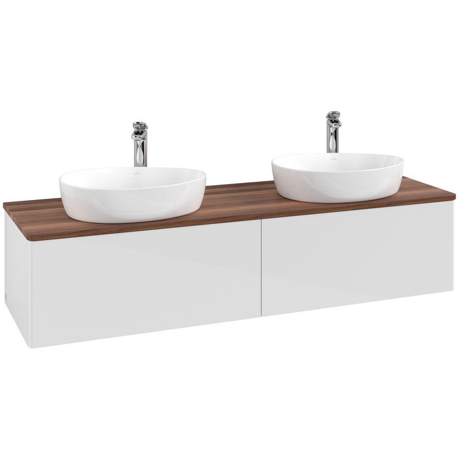 Wastafelonderkast Antao 1600x360x500mm G.White.L L39052GF