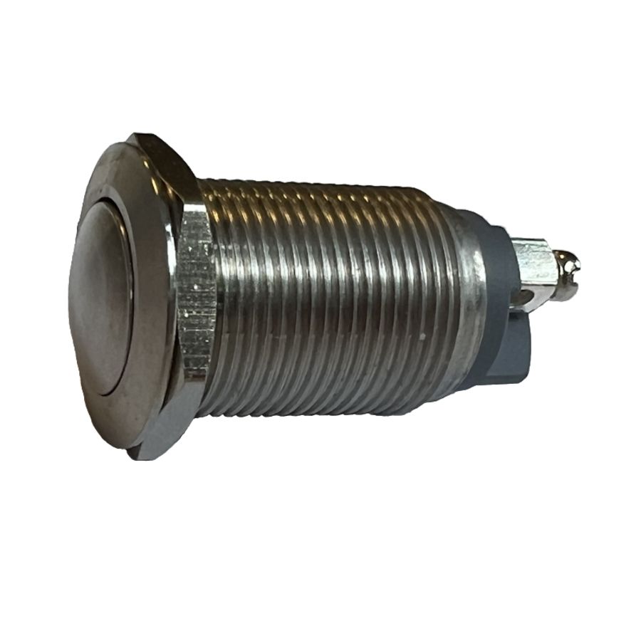 Doos a 10st. RVS Beldrukker paneelmontage 16mm
