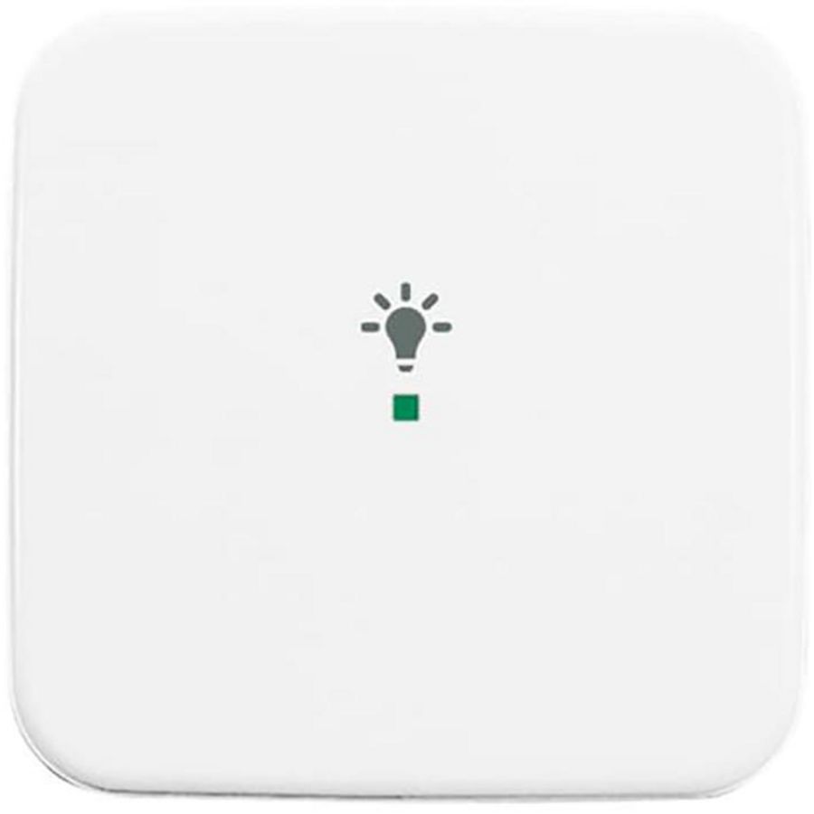 Free@Home bedieningswip 1-voudig licht R-alpin (6231-10-214)