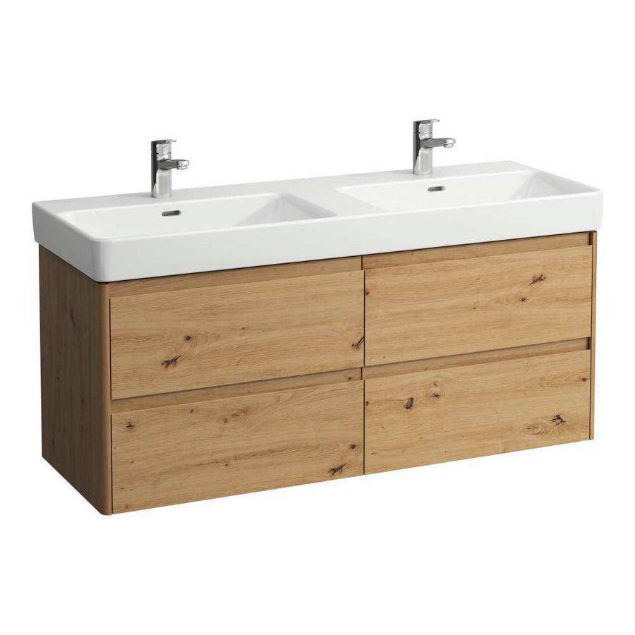 Vanity Unit 1270x445x515mm Wild Oak H4113341082671