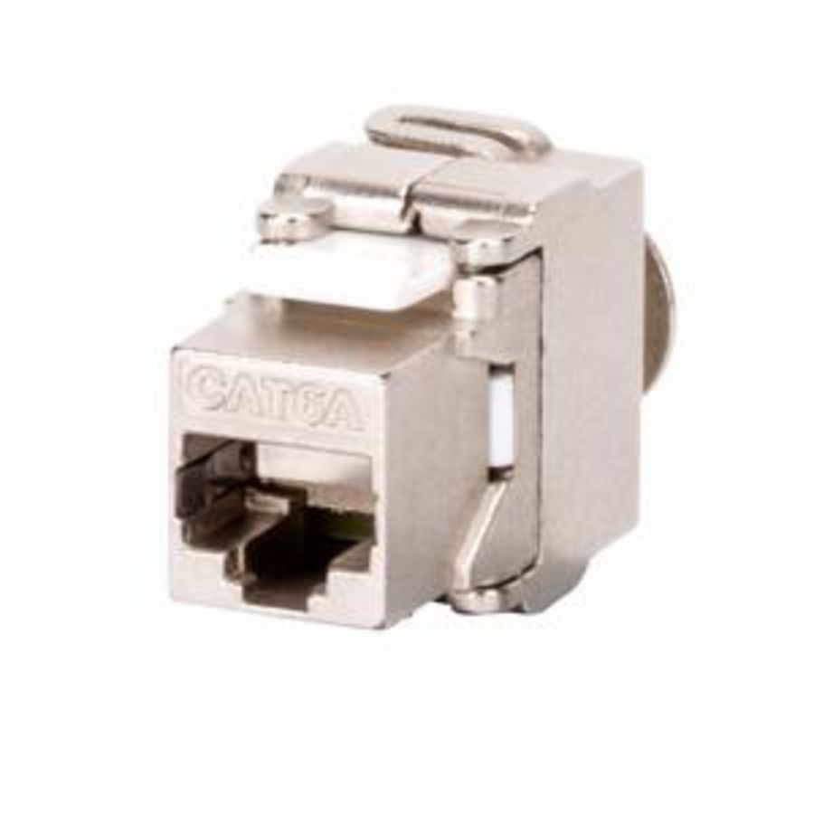 RJ45 CONTACTDOOS-AFGESCHERMD-6a CATEGORIE-FTP VVE=10