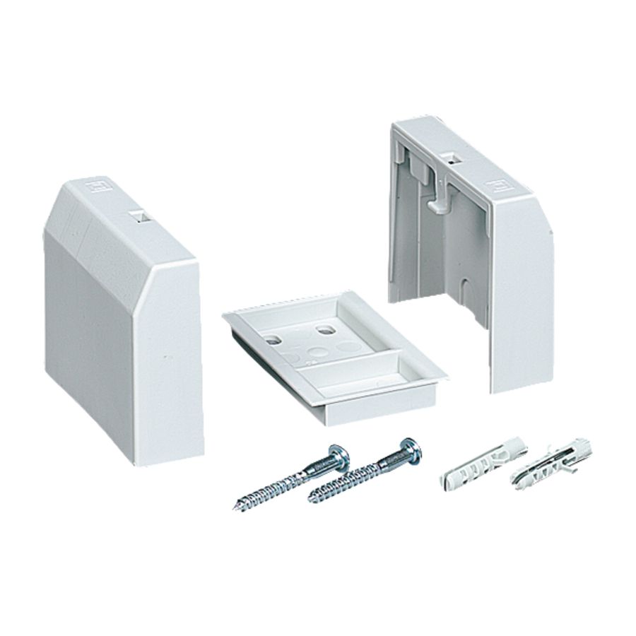 Opbouw montageset 54mm Breed (3 inbouw-modules)