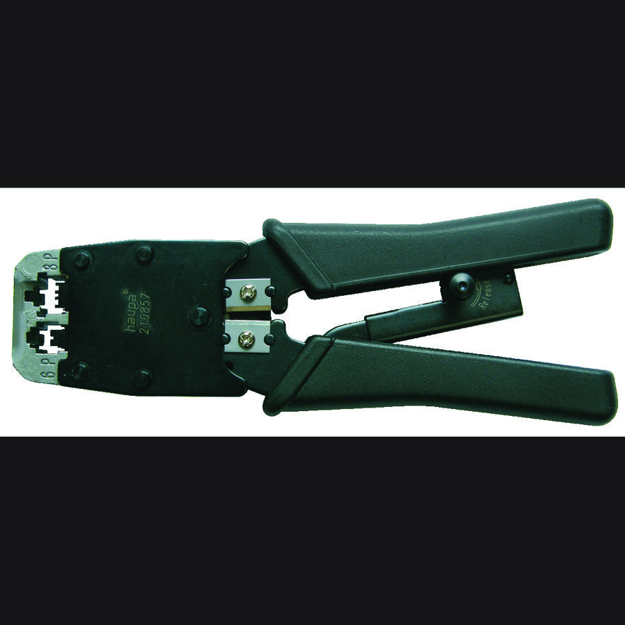 Perstang onafgeschermde modulstekker 6-8-polig