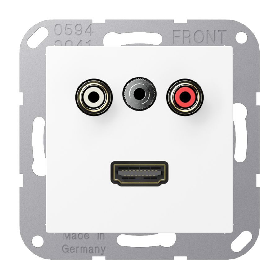 Afdekking A500 matwit voor Audio/Jack/HDMI