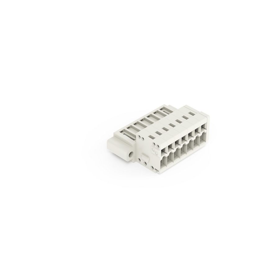 1-draads male steker 1,5mm² li.grijs 734-307/109-000 VVE=50