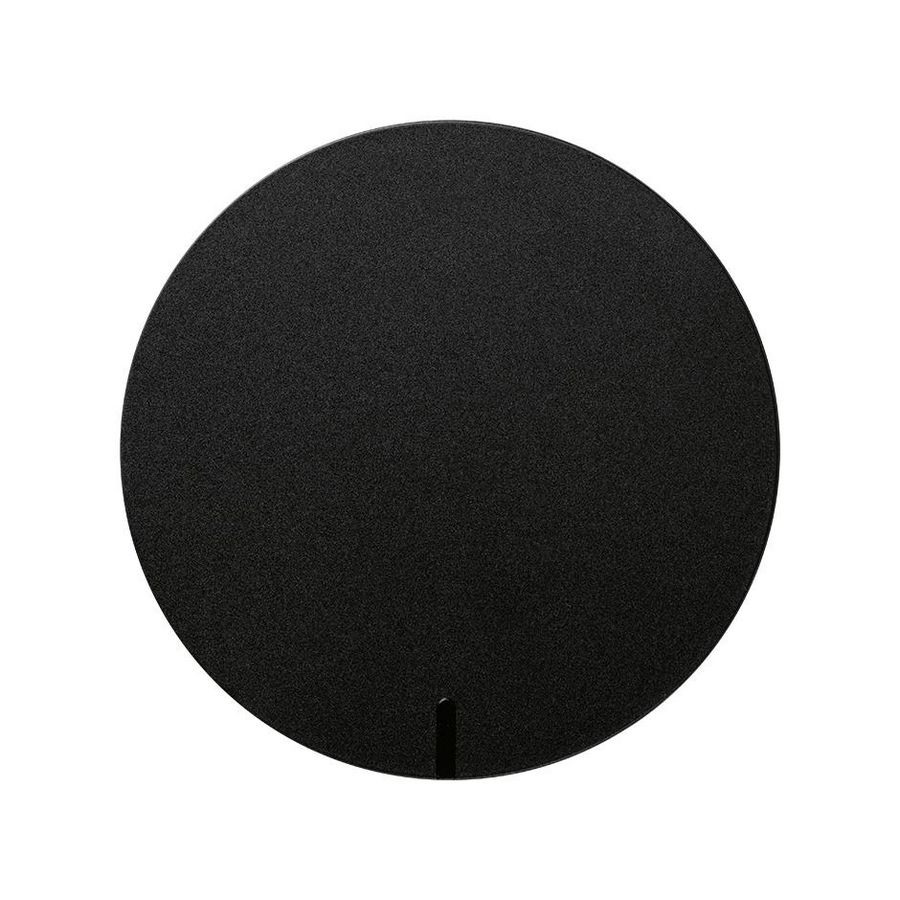 Beschermdeksel magnetisch zwart rond tbv inbouw USB A+C